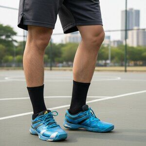 Babolat Mens SFX AC Michelin Blue Tennis Shoes Kompressor Size 7 Sneakers